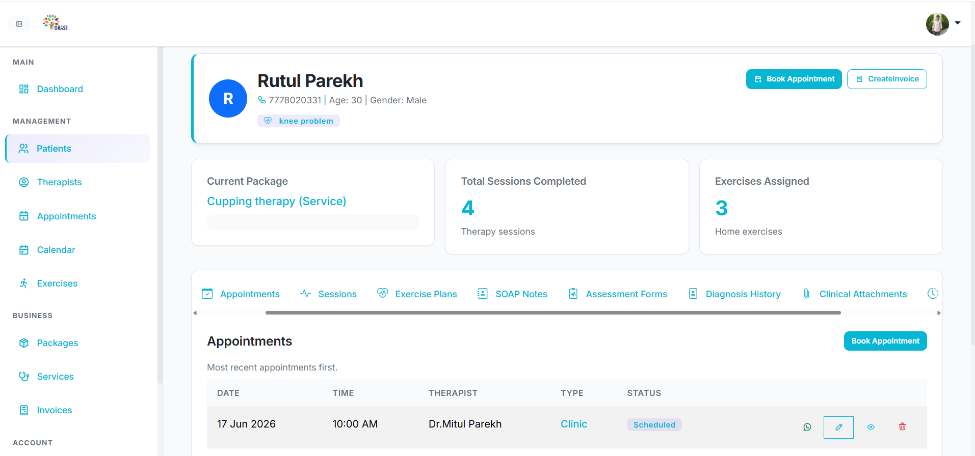 Run your physio practice on autopilot