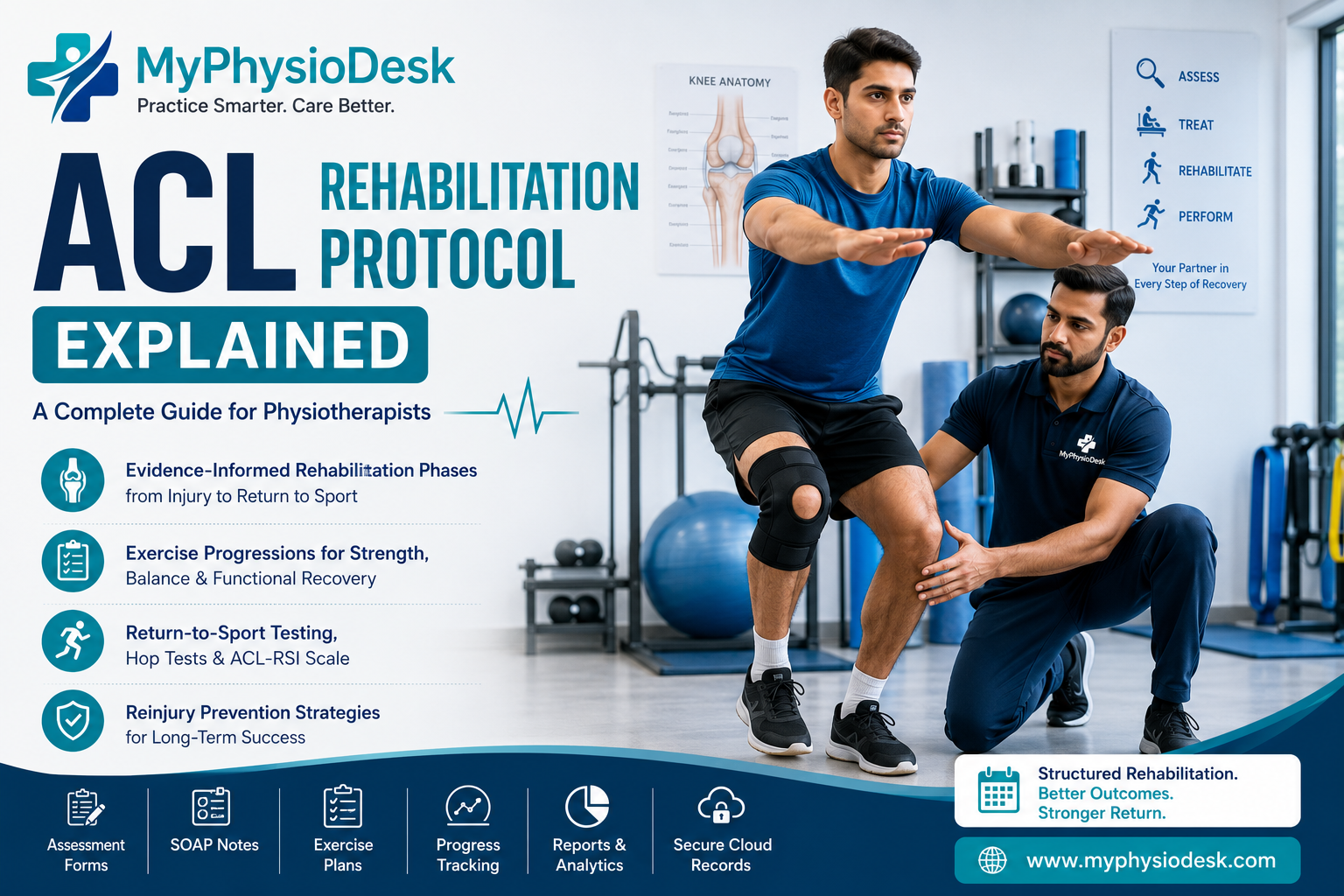 ACL Rehabilitation Protocol Explained: A Complete Guide for Physiotherapists